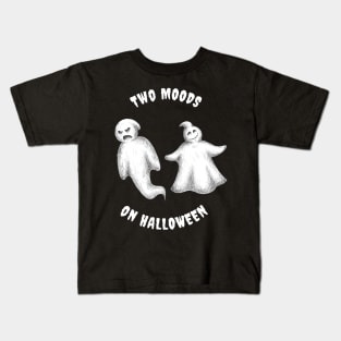 Two Moods on Halloween Kids T-Shirt